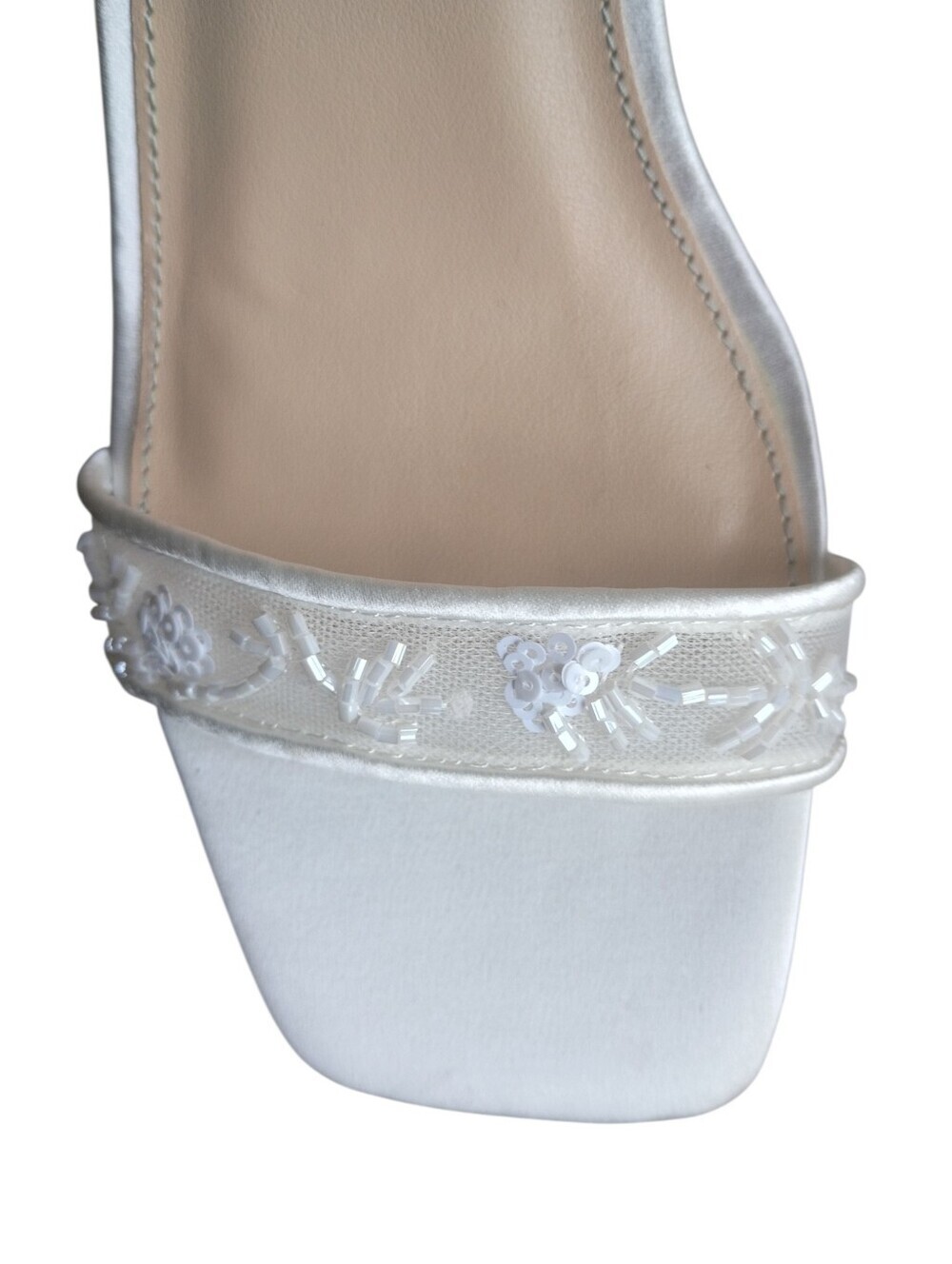 Betsy Johnson Wedding Wedges Size 8M - Picture 9 of 9
